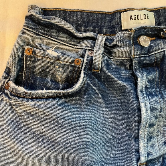 Agolde Riley Shorts - Picture 7 of 16